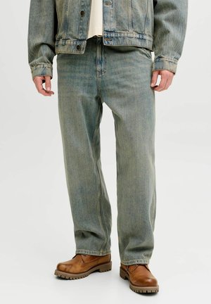 JJIALEX JJNORREBRO - Vaqueros baggy - blue denim