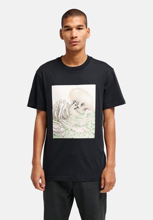 RVCA, - T-shirt z nadrukiem