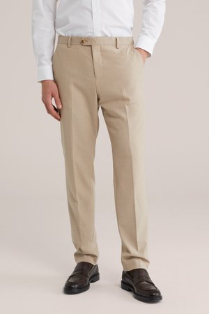 WE Fashion FUNDAMENTALS - Chinos tipa bikses - beige