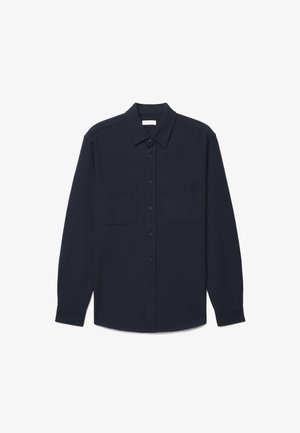 Calliope, CAMICIA TINTA UNITA - Shirt - blu notte