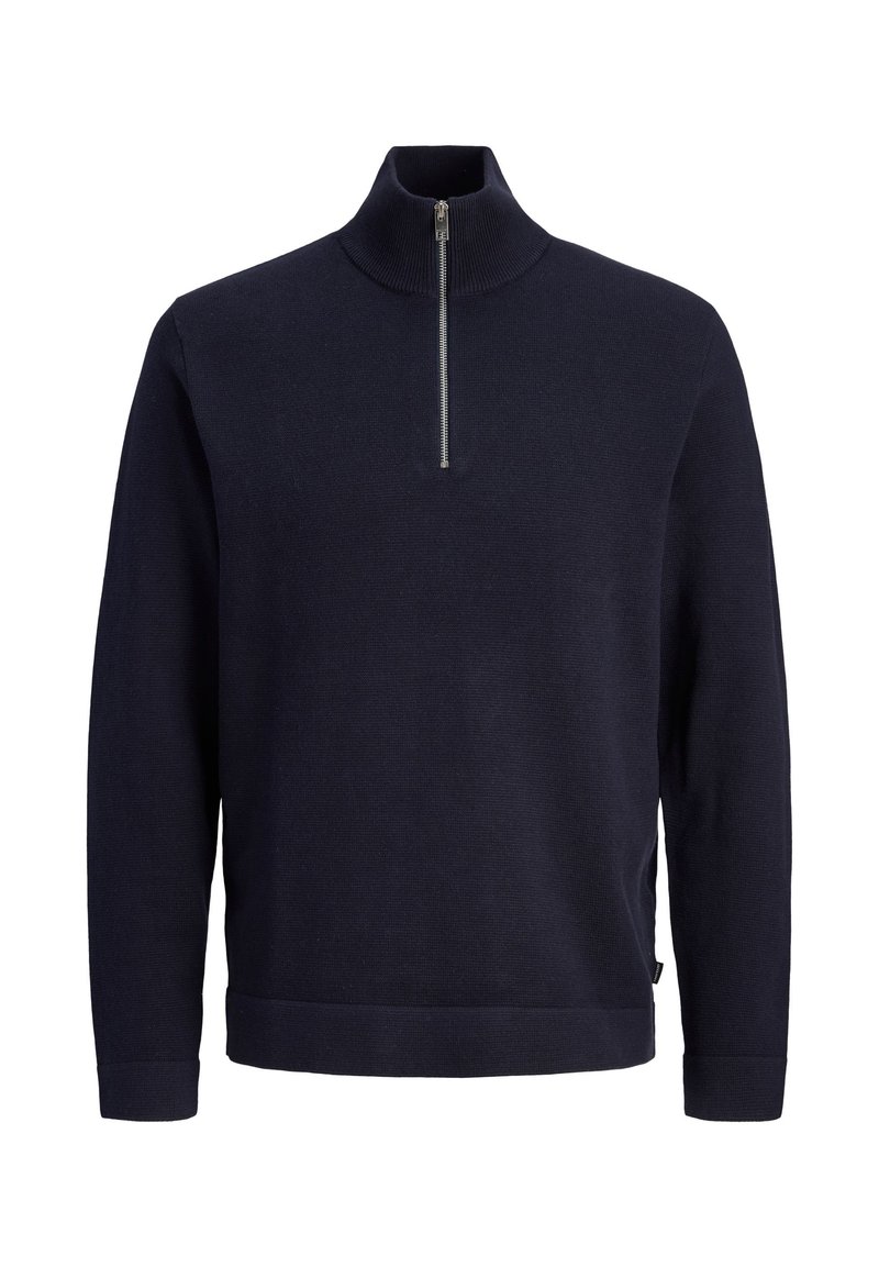 Jack & Jones PREMIUM Half zip Plain Half zip - Pullover - night sky ...
