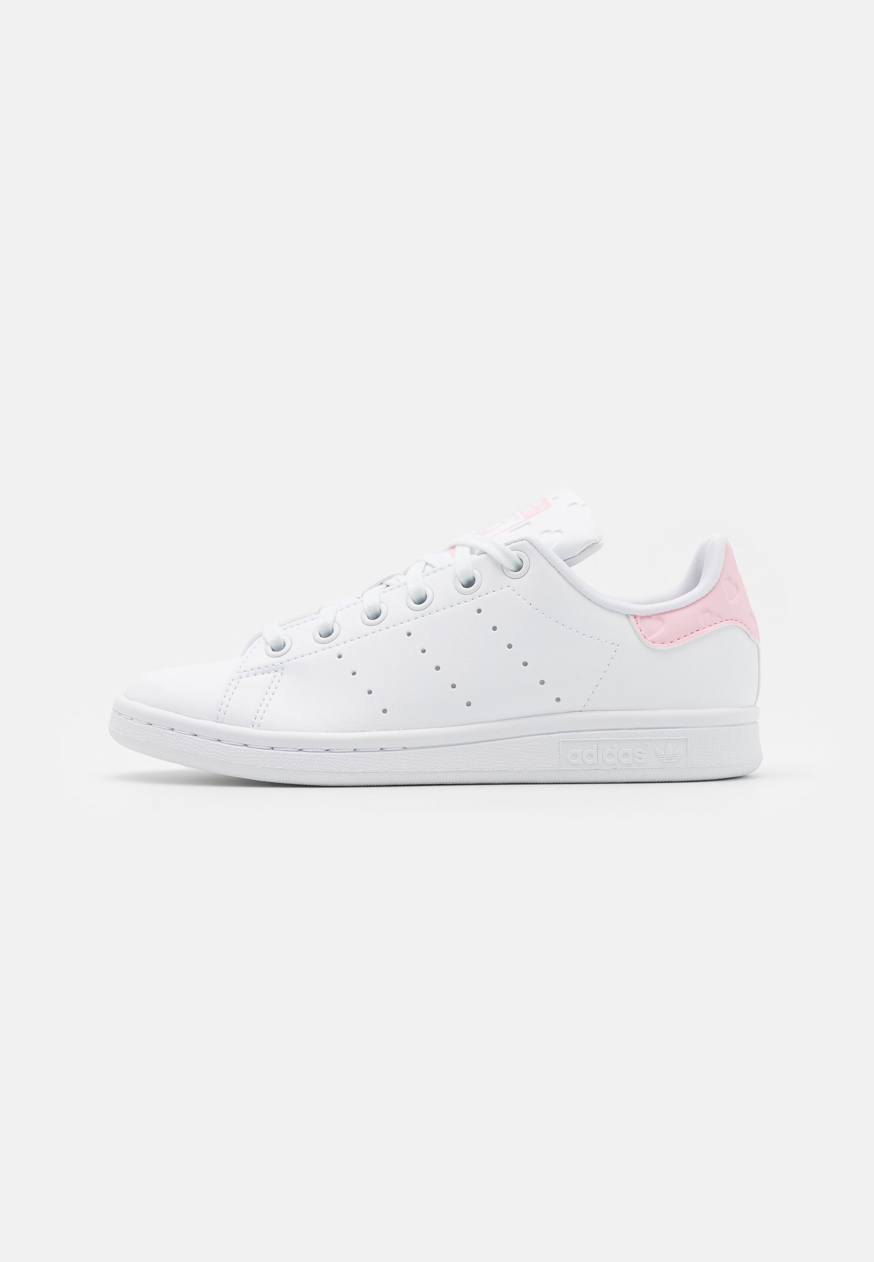 Adidas stan smith women pink and white Clearance