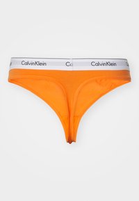 Calvin Klein Underwear THONG ICON COTTON MODAL - String - carrot