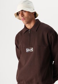 HUF SLATE UNISEX - Sweatshirt - espresso