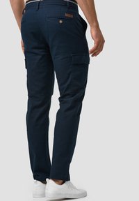 INDICODE JEANS Cargobukser - dark blue