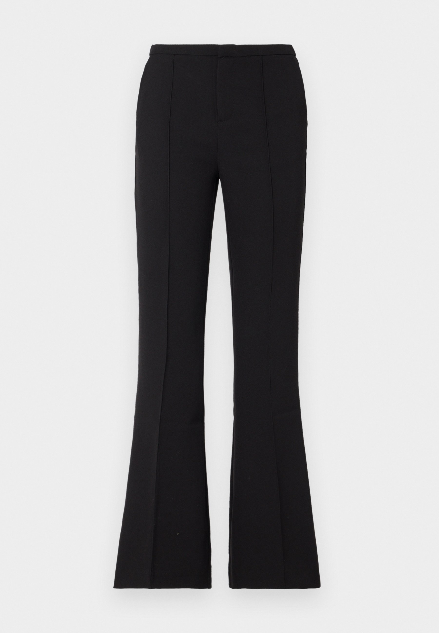 Mid Waist Bootcut Trousers