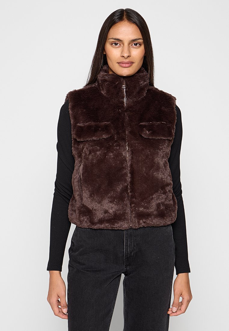 Mexx Bodywarmer donkerbruin