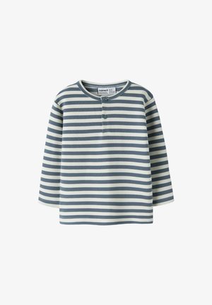 Name it, LONG SLEEVED TOP STRIPED - T-shirt à manches longues - blue mirage