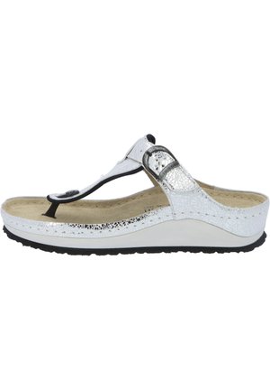 T-bar sandals - silber