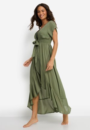 Μάξι φόρεμα - khaki