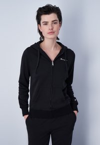 Champion ICONS - Sudadera con cremallera - black