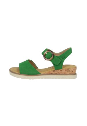 IMPURES - Sandaler m/ kilehæl - grün
