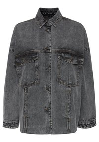 PULZ PZALENA - Chaqueta vaquera - grey denim