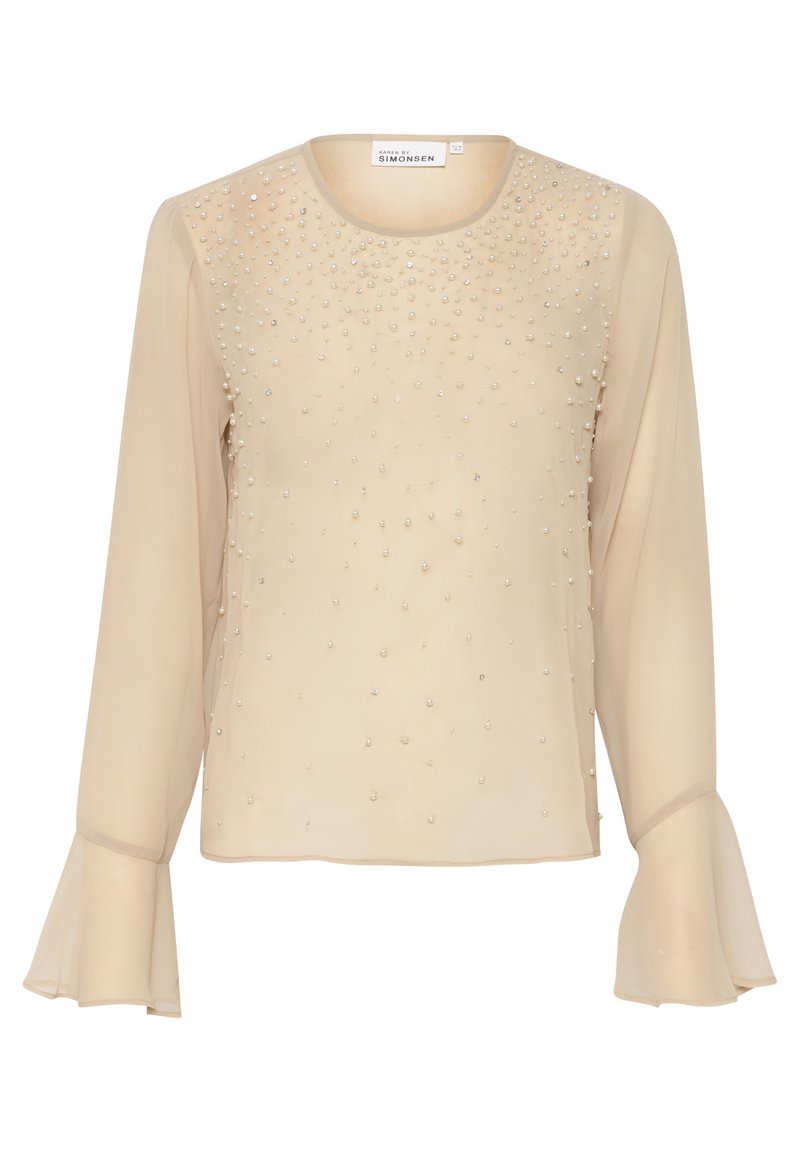 Karen by Simonsen Blouse lichtbruin