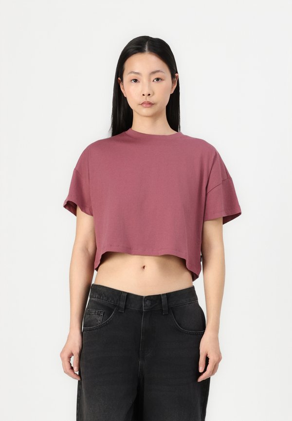 NMALENA O NECK SEMICROP - Basic T-shirt - renaissance rose