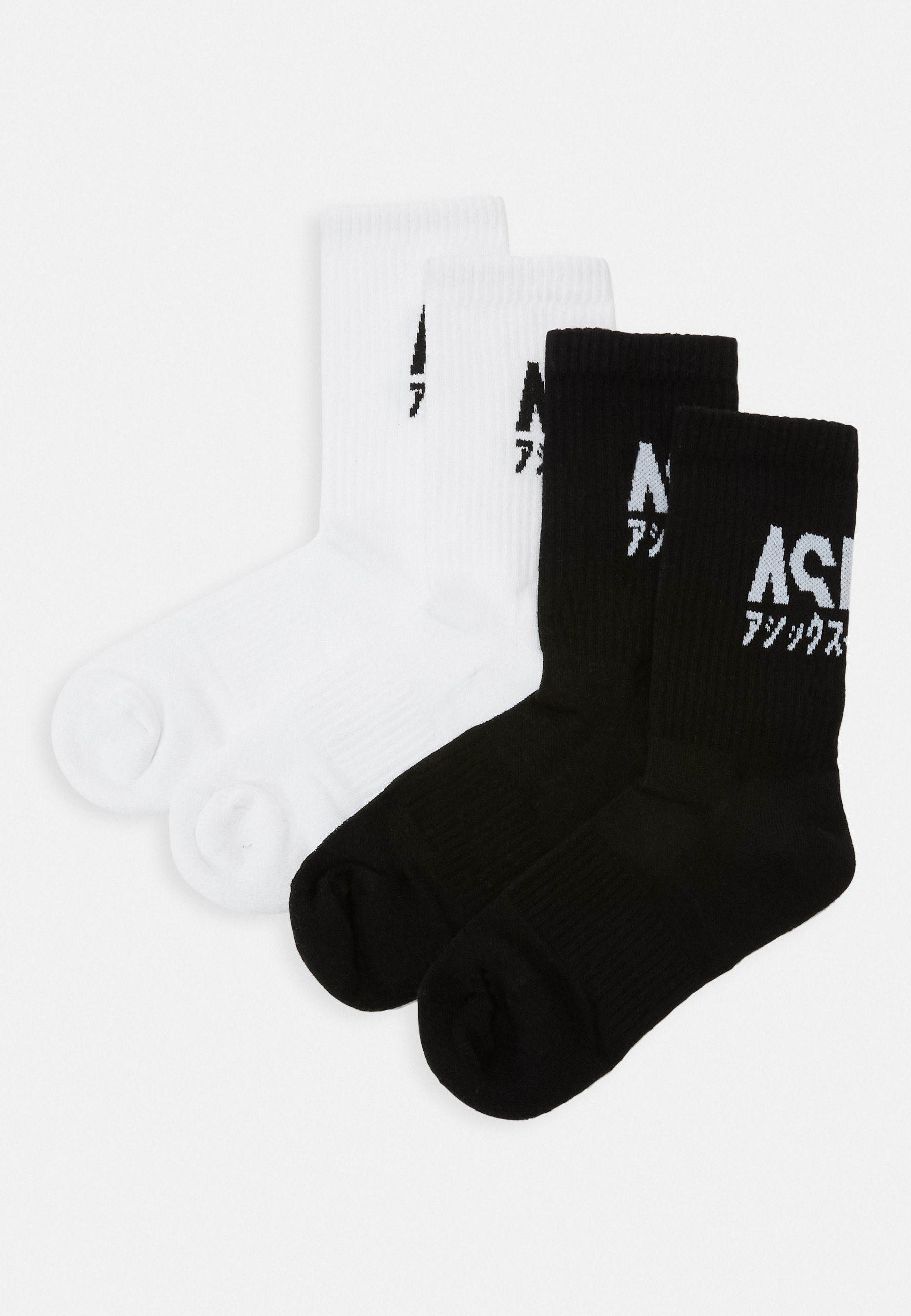white asics socks