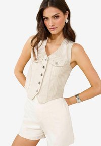 REGULAR FIT - Veste - sparkle stripe ecru