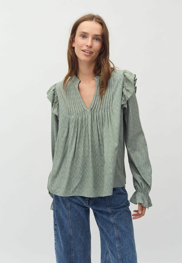 GEMALA LS-M - Bluse - shadow