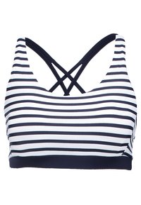 Venice Beach BUSTIER - Bikinitop - white/navy