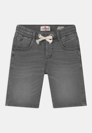 CECARIO - Shorts vaqueros - dark grey vintage
