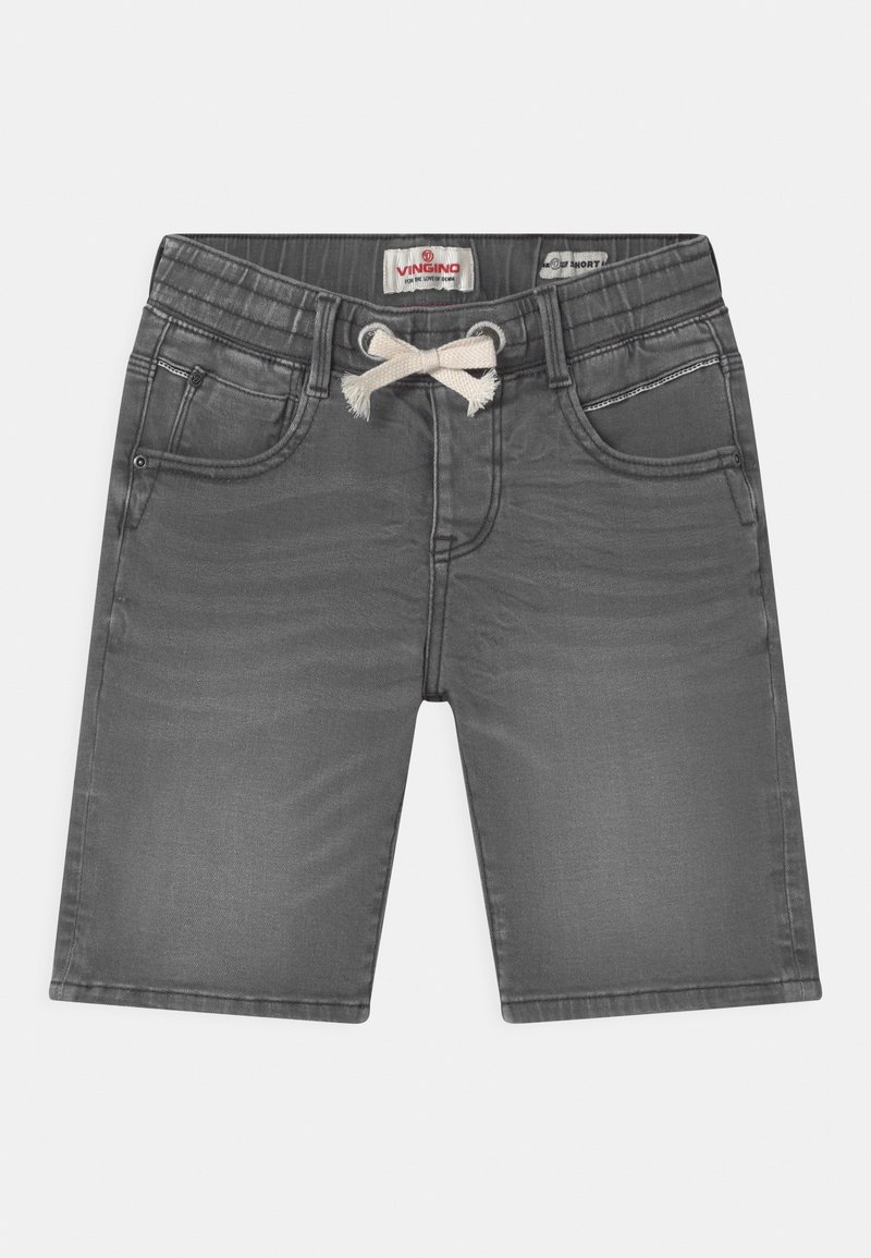 Vingino CECARIO - Shorts vaqueros - dark grey vintage