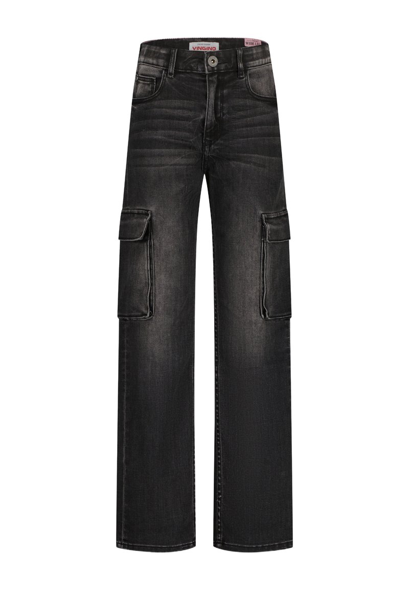 VINGINO Straight leg jeans zwart denim/blackdenim VINGINO Straight leg jeans zwart denim/blackdenim