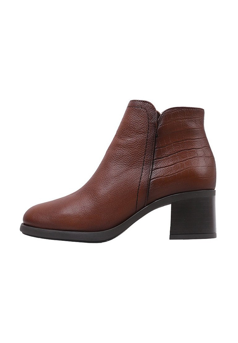 Sandra Fontán TELDE - Boots à talons - camel