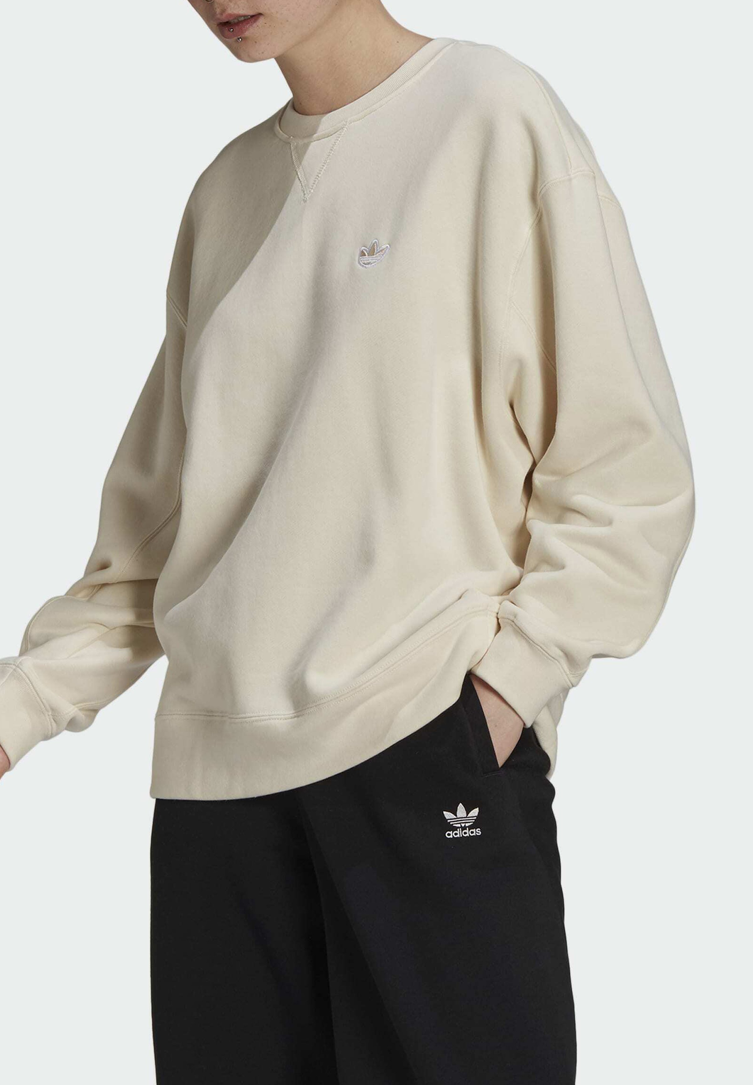 adidas sweatshirt beige herren