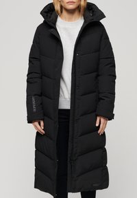 Superdry & Co CITY CHEVRON PADDED LINE - Vinterfrakke - black