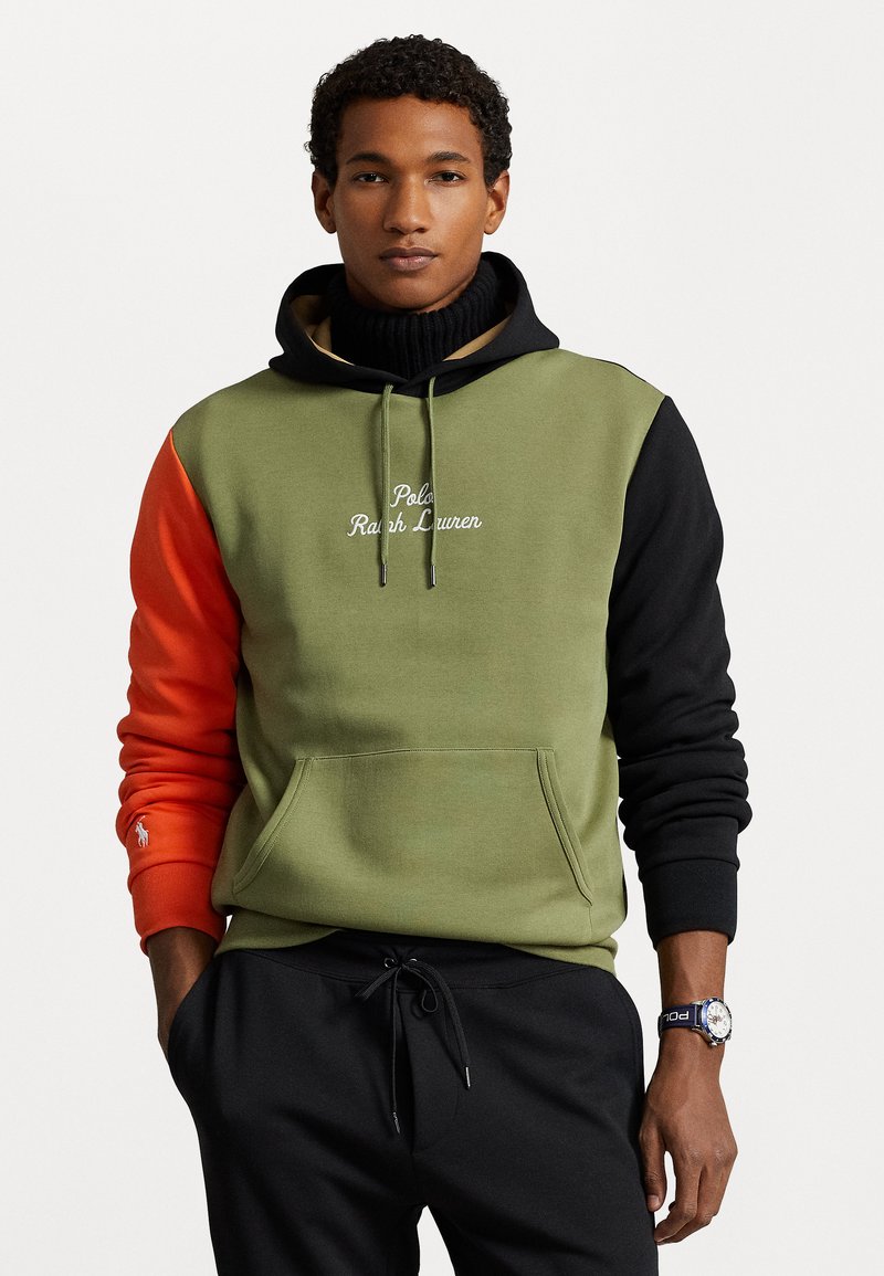 Polo Ralph Lauren - HOOD LONG SLEEVE - Luvtröja - tree green multi, Förstora