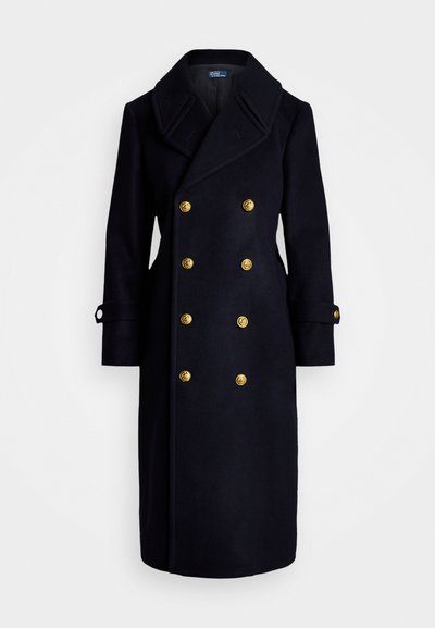 Polo Ralph Lauren WOOL MELTON LONG POLO COAT - Klassikaline mantel - ink