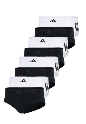 8ER PACK - Slip - white   black