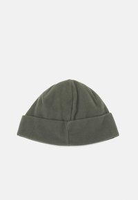 Tommy Jeans LINEAR LOGO BEANIE UNISEX - Pipo - deep woods
