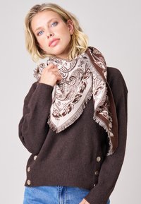 DEELUXE SYBILLE - Scarf - hellbraun/light brown - Zalando