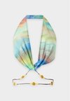 HALTER NECK WITH BEADED STRAPS - Топ - multi-coloured