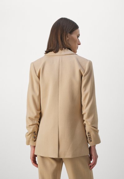 Veronica Beard BEACON DICKEY JACKET - Blazer - dark camel/light camel