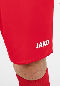 JAKO 2ER-SET ELASTISCHER BUND KORDELZUG - Kurze Sporthose - rot