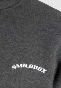 Smilodox HALF ZIP GATLIN - Felpa - anthrazit melange