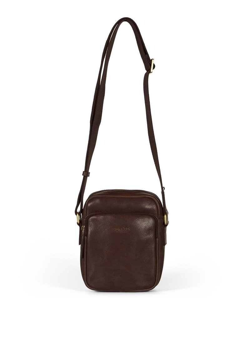 Howard London EDDIE - Cross body bag - dark brown - Zalando