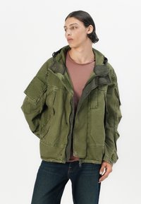 G-STAR Parka - overdye shadow olive gd