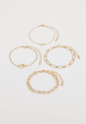 4 PACK - Apyrankė - gold-coloured