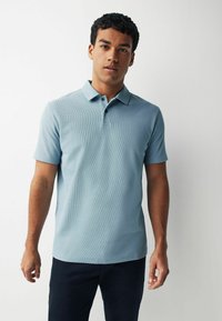 Next REGULAR FIT - Polosärk - light blue