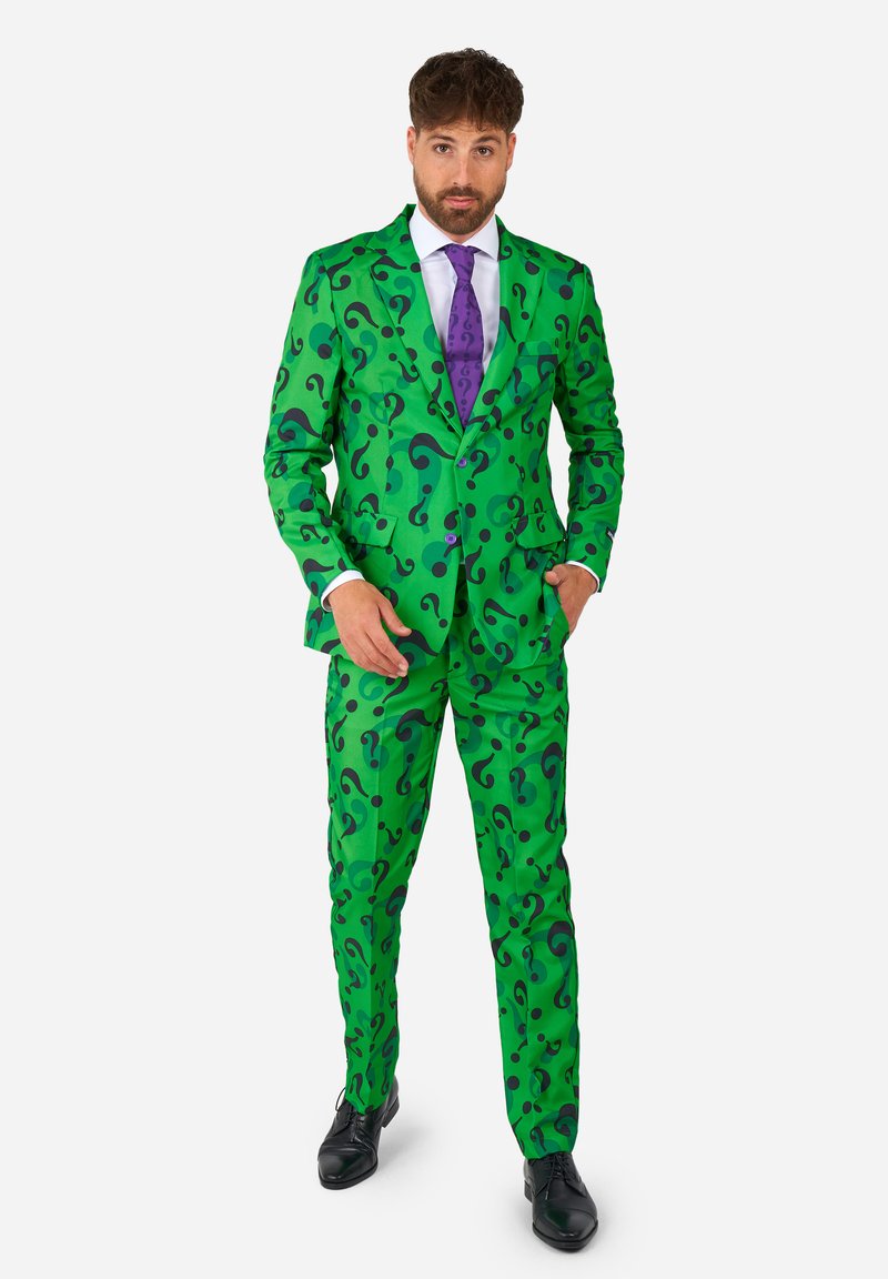 Suitmeister - THE RIDDLER COSTUME - Suit - green, Enlarge