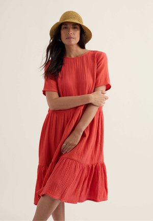 Seasalt Cornwall, SEASALT CORNWALL PEBBLE COMB DRESS - Vestido informal - carnelian