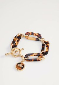 Lauren Ralph Lauren LINK FLEX - Narukvica - gold-coloured/tort