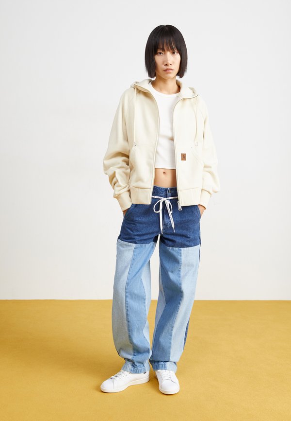 HOODED ELDON JACKET - Zip-up sweatshirt - natural3