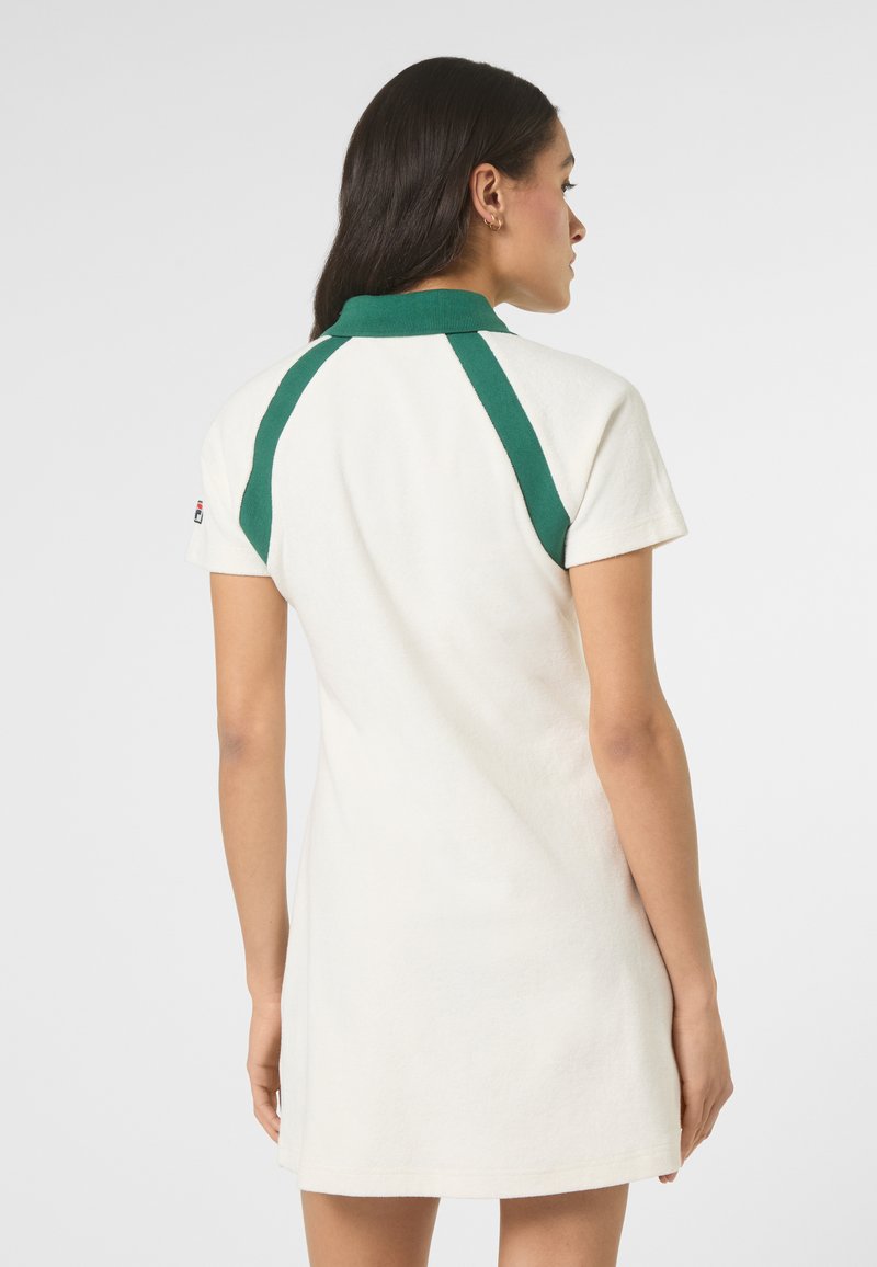 green fila dress APPAREL BELFIORE REGULAR TENNIS - Day - egret-posy green/off-white Shirt dress