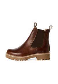 Tamaris ELEGANTE MIT REMOVABLE SOCK - Ankle Boot - cognac