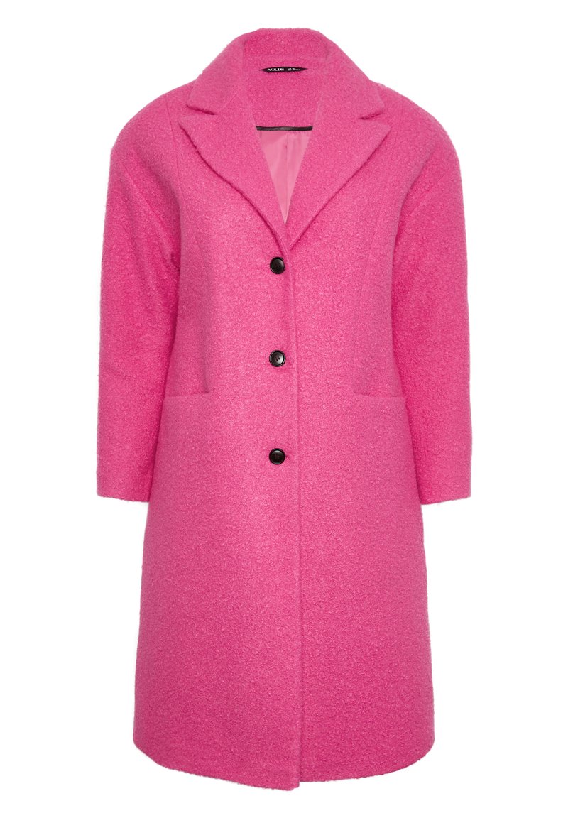 Yours Clothing BOUCLE - Klassischer Mantel - pink - Zalando.de 
