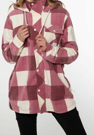 Veste polaire - mottled pink